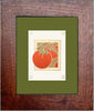 Tomato Framed Note Card - Oak Park Home & Hardware