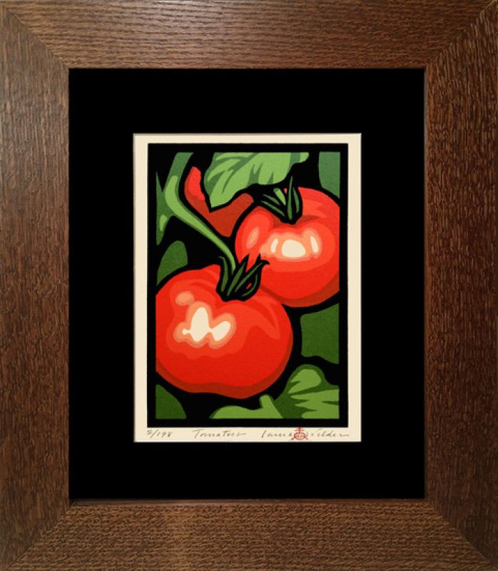 Tomatoes Framed Print - Oak Park Home & Hardware