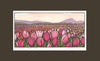 Tulip Field - Sunset Matted Print - Oak Park Home & Hardware
