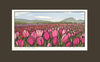 Tulip Field - Morning Matted Print - Oak Park Home & Hardware