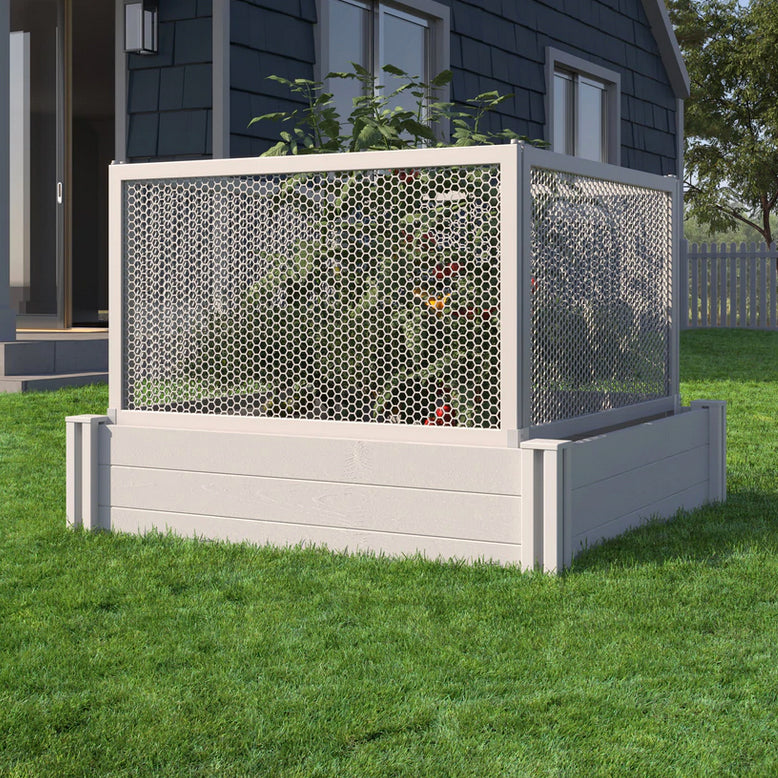 VT17126 Classic Garden Fence Panel (Set of 4) - Oak Park Home & Hardware