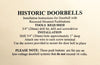 1614 Gothic Doorbell - Oak Park Home & Hardware