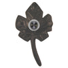 WW158B Small Leaf Doorbell - Black - Oak Park Home & Hardware