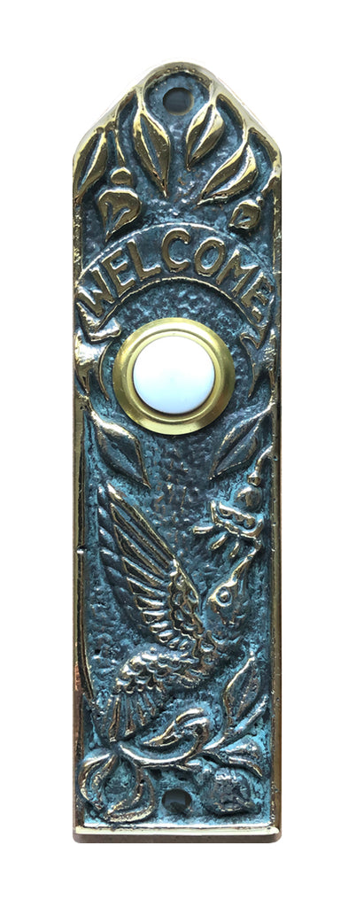 20089 Hummingbird Narrow Doorbell - Oak Park Home & Hardware