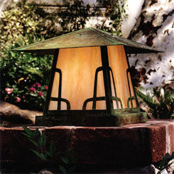12'' carmel column mount with hillcrest overlay - Oak Park Home & Hardware