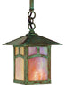 9'' evergreen stem hung pendant with classic arch overlay - Oak Park Home & Hardware