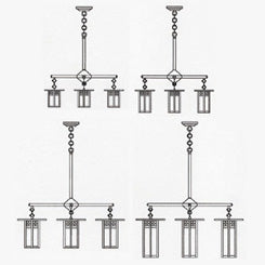 6'' glasgow 4 light chandelier - Oak Park Home & Hardware