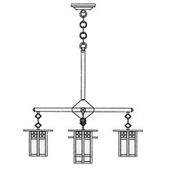 6'' glasgow 4 light chandelier plus one center light - Oak Park Home & Hardware