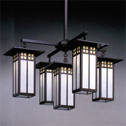 9'' glasgow long body 4 light chandelier, center light - Oak Park Home & Hardware