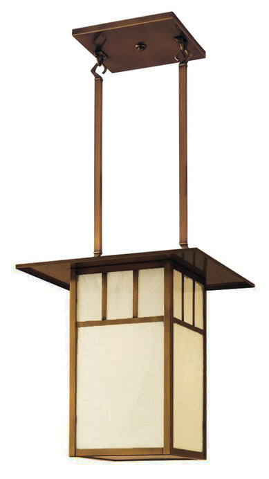 14'' huntington hanging pendant with double t-bar overlay - Oak Park Home & Hardware