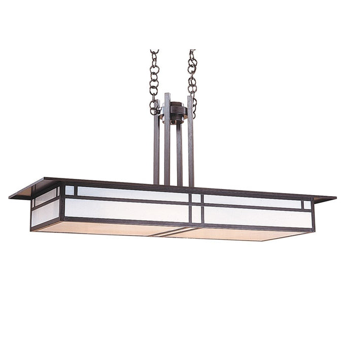 48'' huntington chandelier with double t-bar overlay - Oak Park Home & Hardware