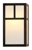12'' mission sconce with t-bar overlay - Oak Park Home & Hardware