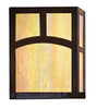 8'' mission sconce with classic arch overlay - Oak Park Home & Hardware