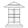 14'' newport column mount - Oak Park Home & Hardware