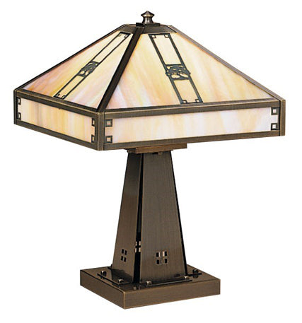 11'' pasadena table lamp with oak tree filigree - Oak Park Home & Hardware