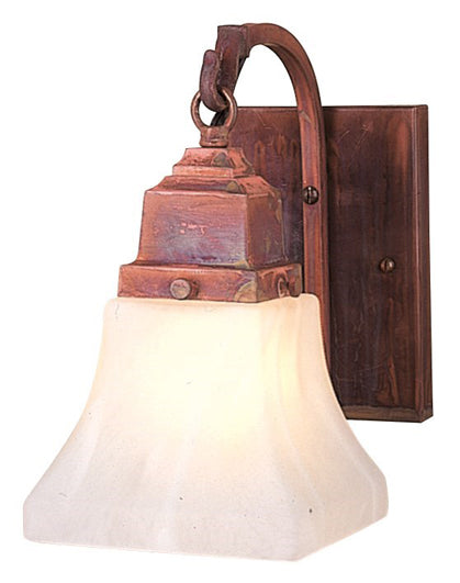 Ruskin one light wall mount. Glass shades sold separately. - Oak Park Home & Hardware
