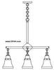 Ruskin 4 light chandelier. Glass shades sold separately. - Oak Park Home & Hardware