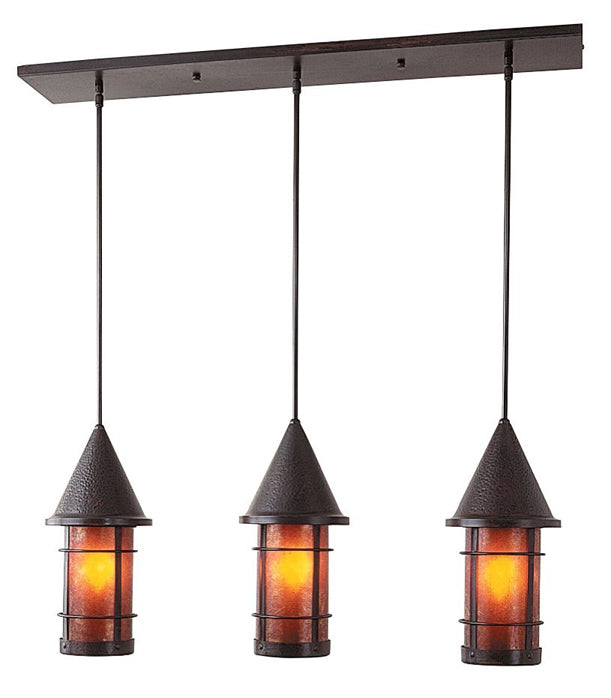7'' valencia 3 light in-line chandelier - Oak Park Home & Hardware