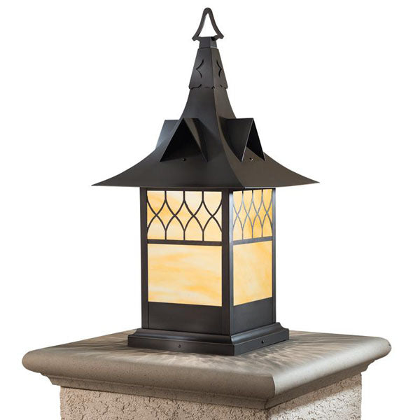 1044-6 Bridgeview Column Mount Lantern - Oak Park Home & Hardware