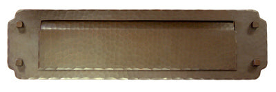 Greene Style Mail Slot - Copper - Oak Park Home & Hardware