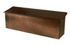 CH-MB-1 Hand Hammered Copper Mailbox Copper Mailbox - Oak Park Home & Hardware