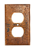 SO2 Copper Switchplate Single Duplex, 2 Hole Outlet Cover - Oak Park Home & Hardware