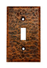 ST1 Copper Switchplate Single Toggle Switch Cover - Oak Park Home & Hardware