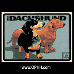 The Dachshund - Gicle'e - Open Edition - Oak Park Home & Hardware