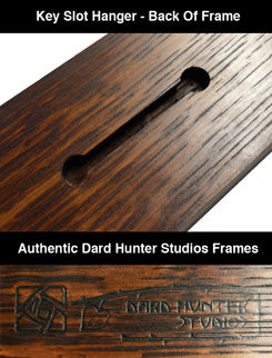 Motawi 4x8 Dard Hunter Trio-Stone - Legacy Style Frame - Oak Park Home & Hardware