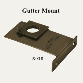 X-818 Brass Gutter Mount Bracket - Oak Park Home & Hardware