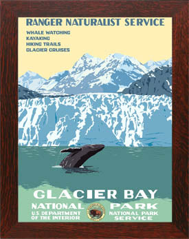 Glacier Bay National Park Poster - Oak Park Home & Hardware