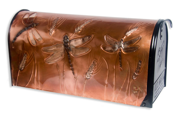 Greg Hentzi Great Dragonflies Mailbox-Rural - Oak Park Home & Hardware