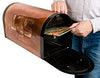 Greg Hentzi Chickadee Family Mailbox-Rural Locking Rugged - Oak Park Home & Hardware
