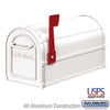 4850WHT Heavy Duty Rural Mailbox - White - Oak Park Home & Hardware