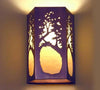 Rectangular Sconce Tree Design - JM-SCONCE-03 - Oak Park Home & Hardware