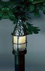 LF201-Q-BZ Bronzed Cottage Post Lantern - Oak Park Home & Hardware