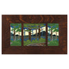 Motawi Framed 7820 4x8-8x8 Pine Landscape Trio - Oak Park Home & Hardware