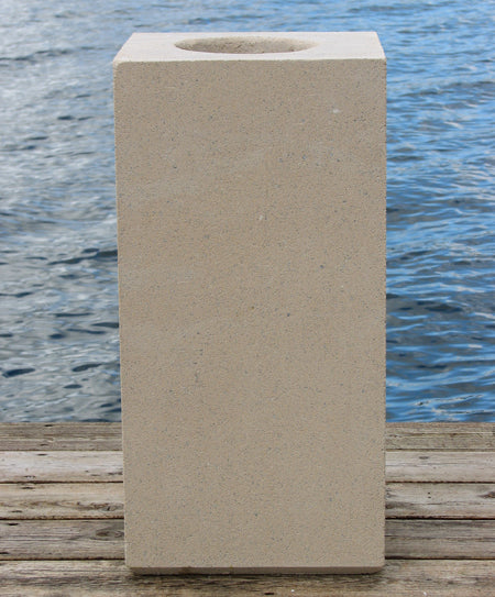 Eton Cast Stone Pedestal - Oak Park Home & Hardware