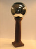 Classic Cast Stone Gazing Globe Pedestal - Oak Park Home & Hardware