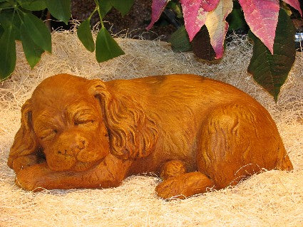 Sleeping Spaniel Puppy - Oak Park Home & Hardware
