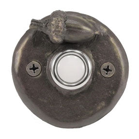 Round Acorn Bronze Doorbell - Oak Park Home & Hardware