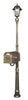 SPK-606 Ashland Lighting and Mailbox Post Combination - Oak Park Home & Hardware