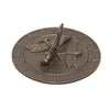 00490 Dragonfly Sundial - Oil Rub Bronze - Oak Park Home & Hardware