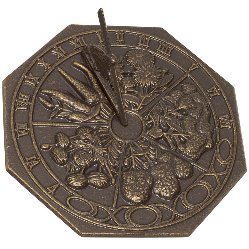 00473 Butterfly Sundial - French Bronze - Oak Park Home & Hardware