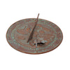 00747 Frog Sundial - French Bronze - Oak Park Home & Hardware