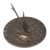 01250 Loon Sundial - French Bronze - Oak Park Home & Hardware