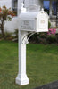 White Whitehall Products Cascade Mailbox Cuff - Oak Park Home & Hardware