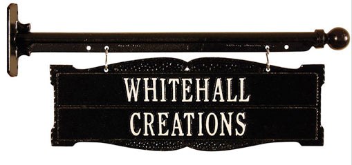 14280 Whitehall Hanging Sign Mounting Arm, Flat Mount - Oak Park Home & Hardware